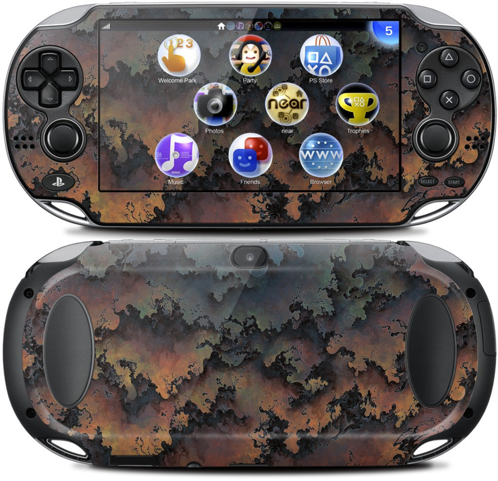 Tossed Inverted PlayStation Skin