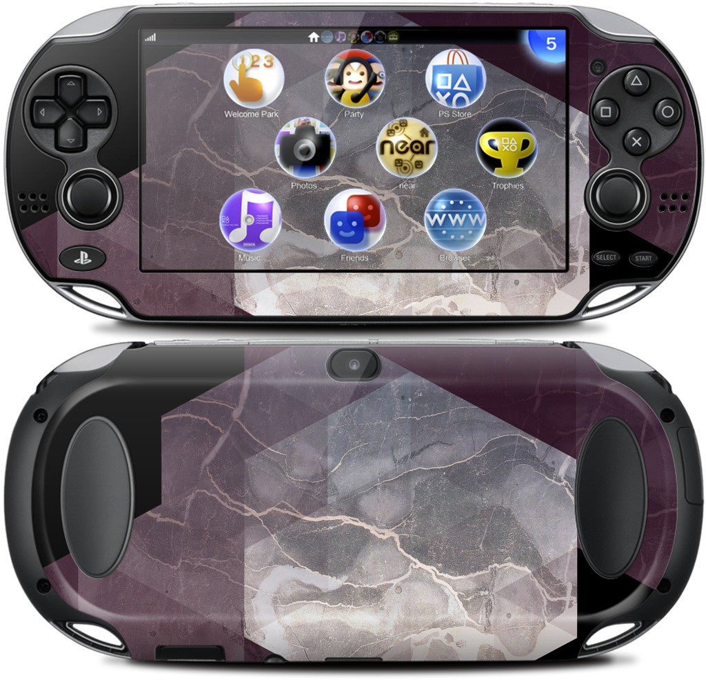 Marble Geometry PlayStation Skin