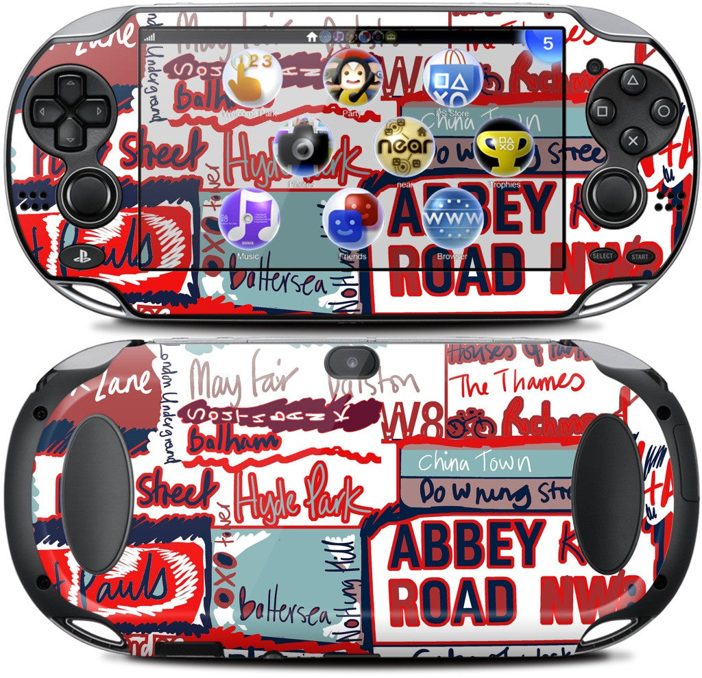 London Words PlayStation Skin