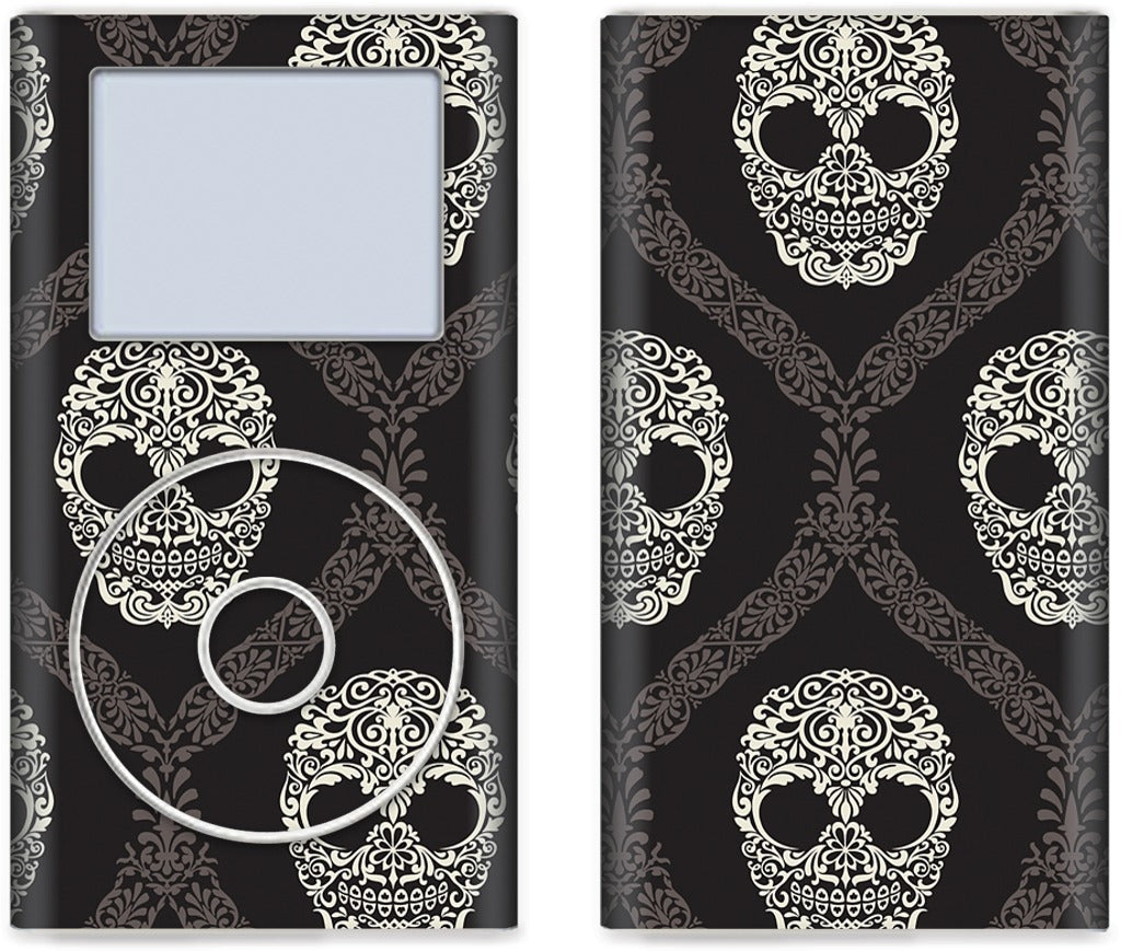 Skull Damask iPod Skin