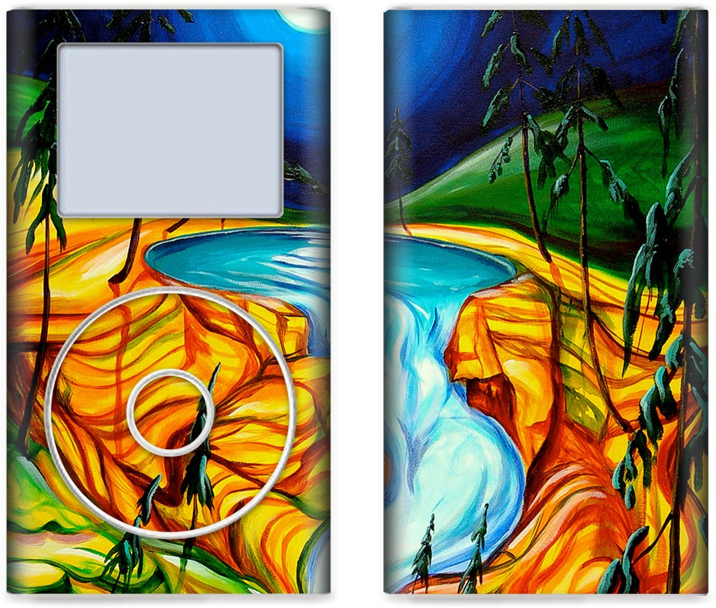 Cup Of Life Athabasca Falls Jasper iPod Skin