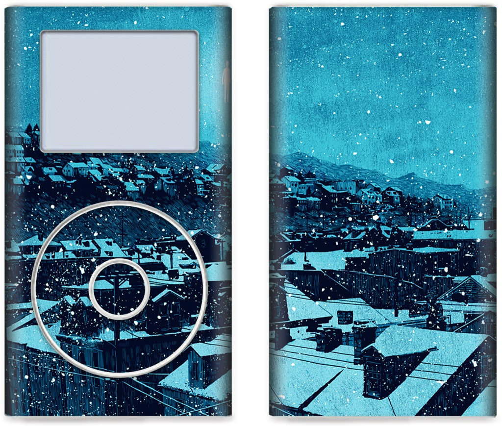"we wait out the storm, and i am floored" iPod Skin