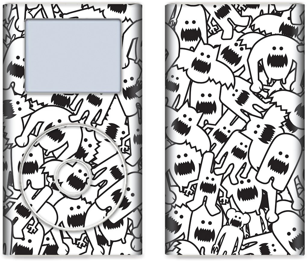 Monster Collage iPod Skin
