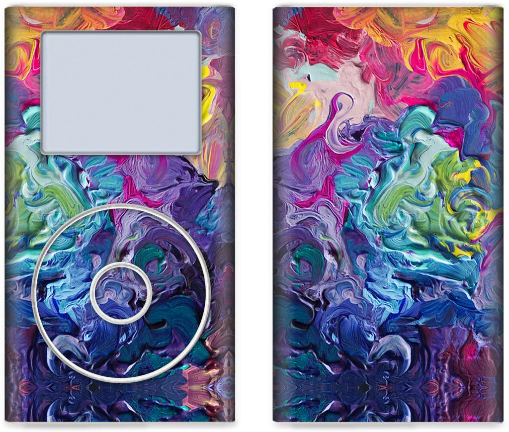 Rainbow Flow Abstract iPod Skin
