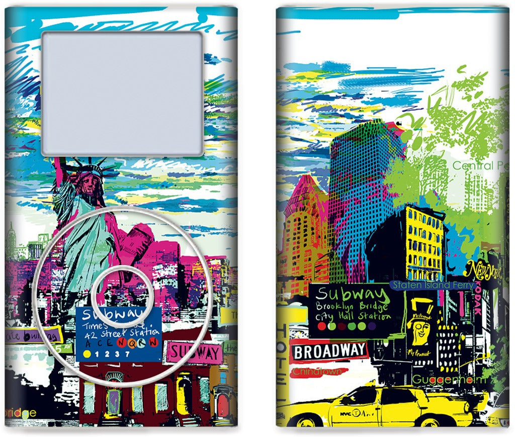New York Skyline iPod Skin