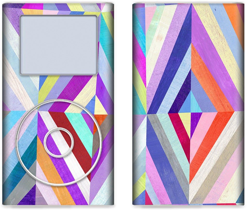 Purple Diamonds iPod Skin