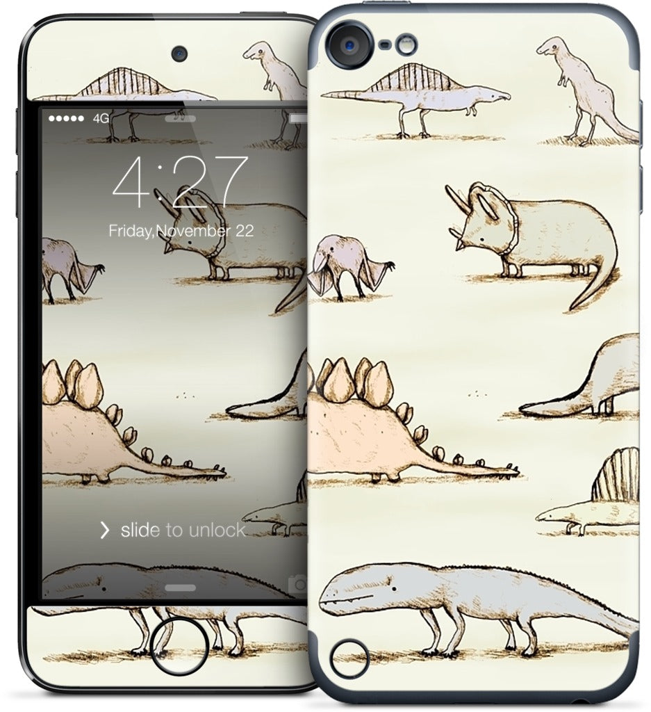 Dinosaurs iPod Skin