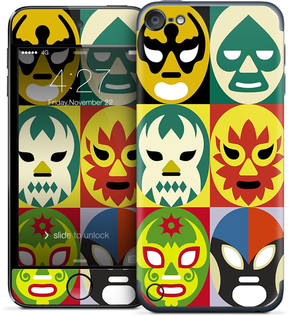 Lucha Libre iPod Skin