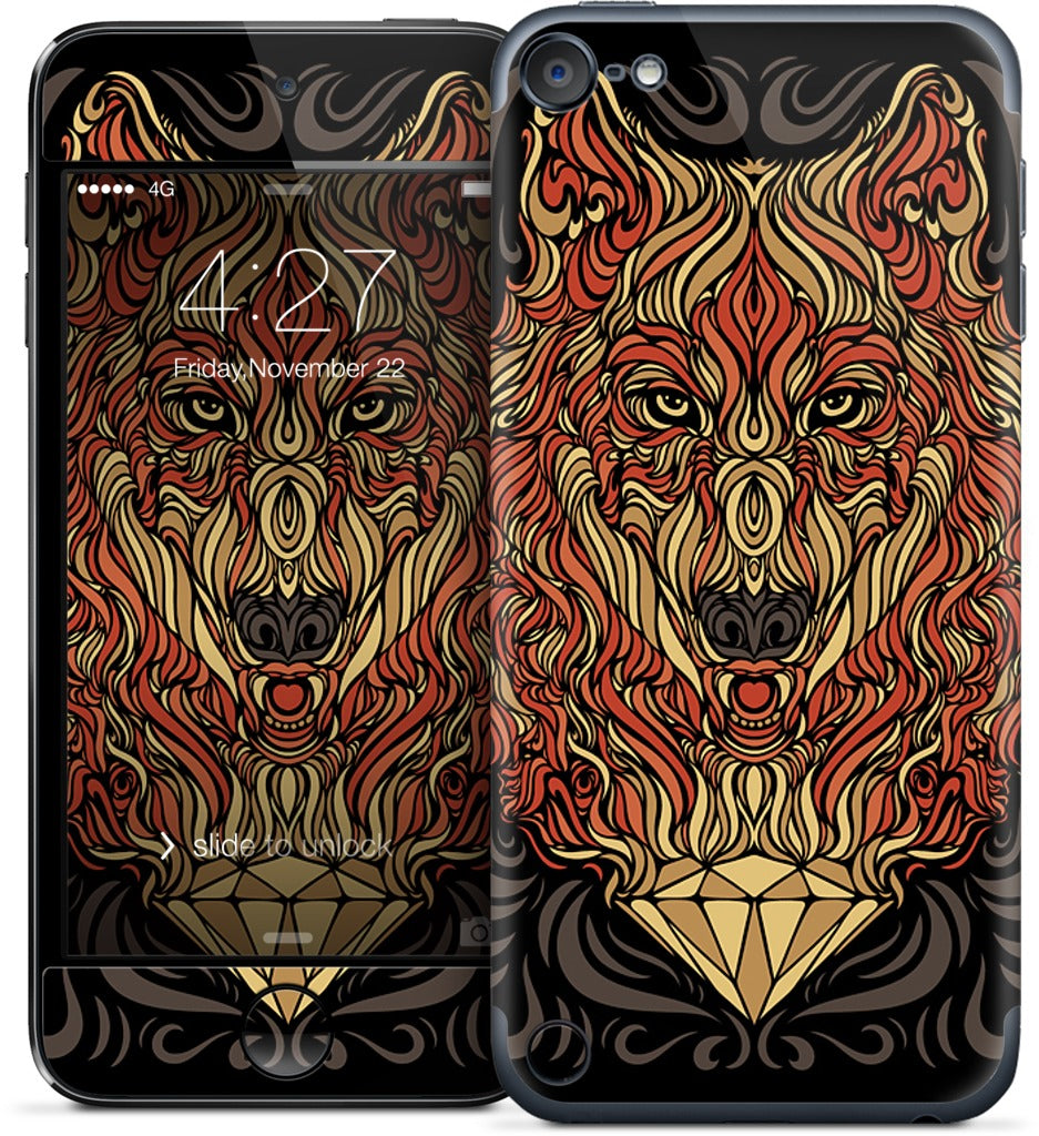 The Lone Wolf iPod Skin