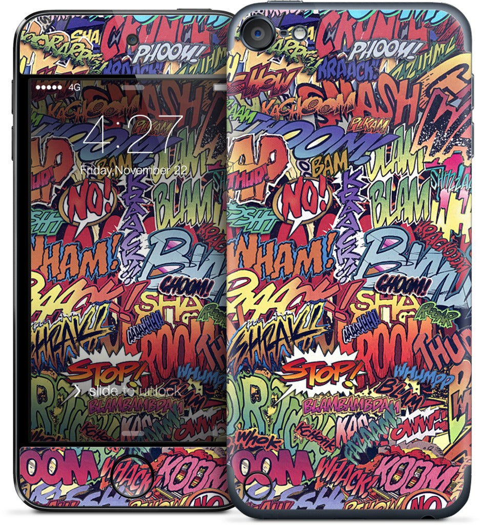 Action Packed iPod Skin