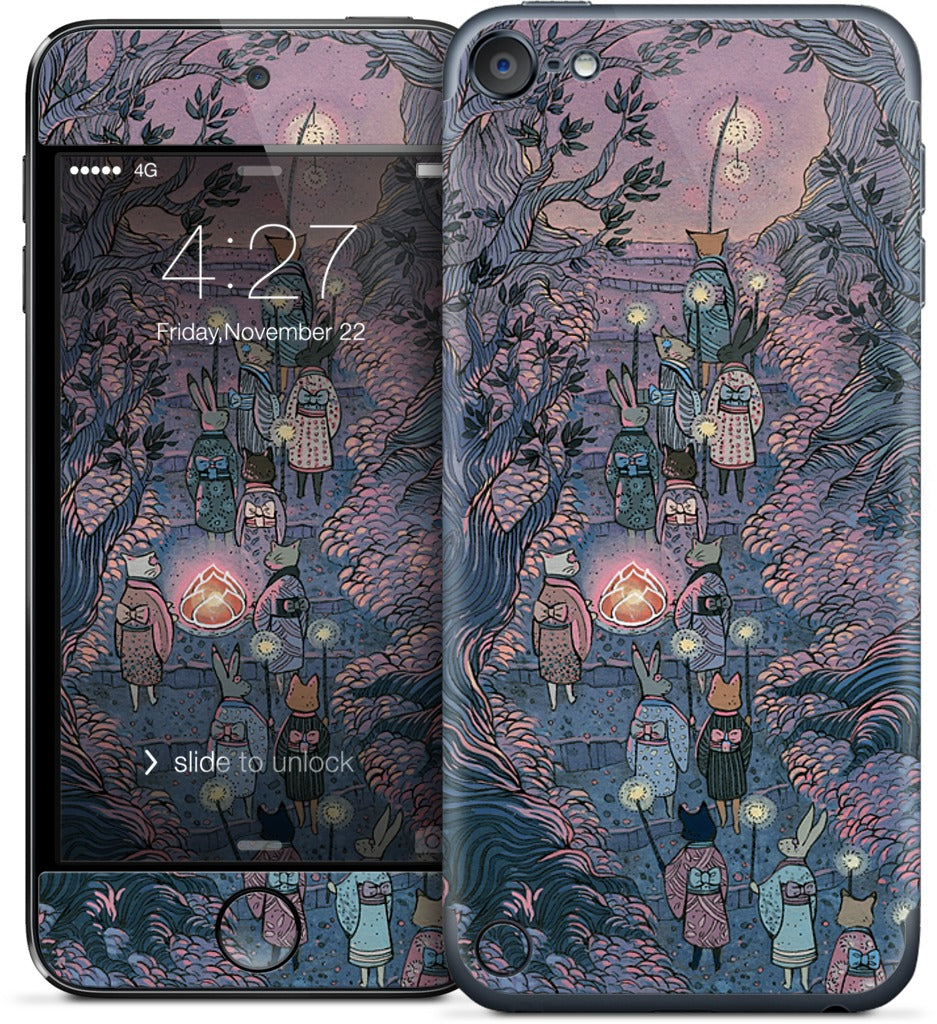 Woodland Procession iPod Skin