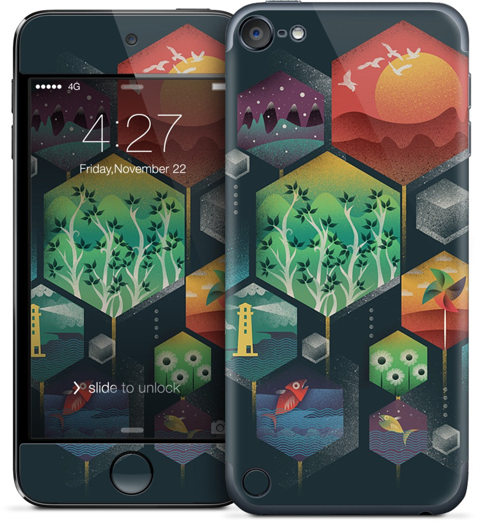 Geometrical Wonders iPod Skin