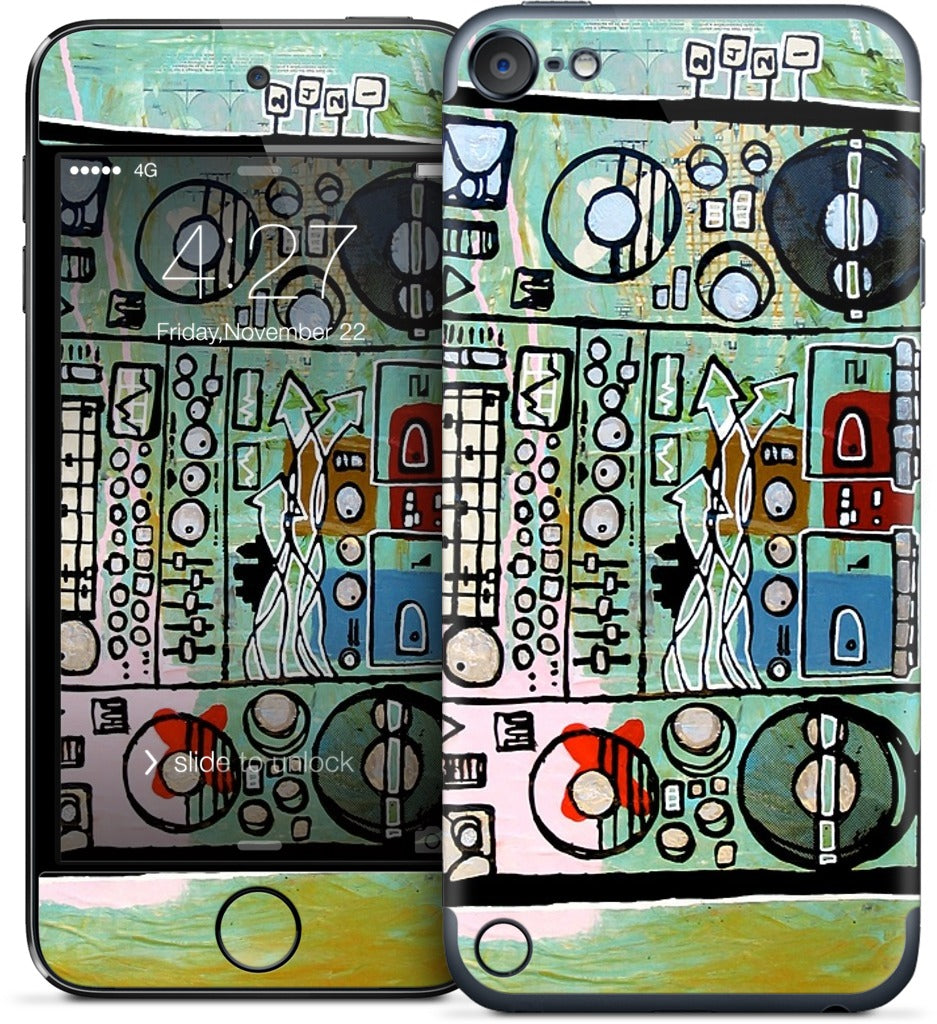 Ghetto Blaster iPod Skin