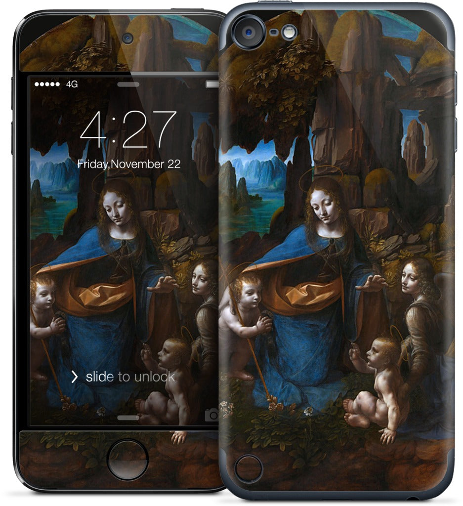 Virgin of the Rocks iPod Skin