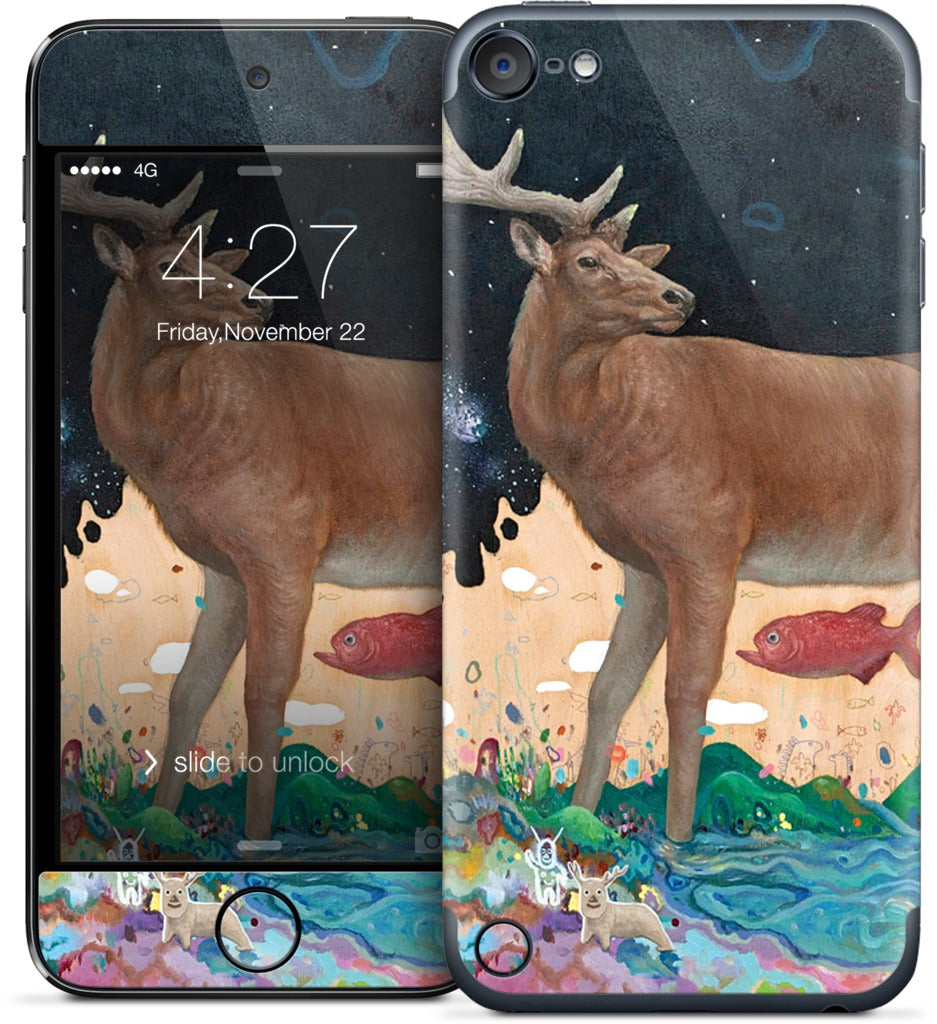 A Relieved Deer iPod Skin