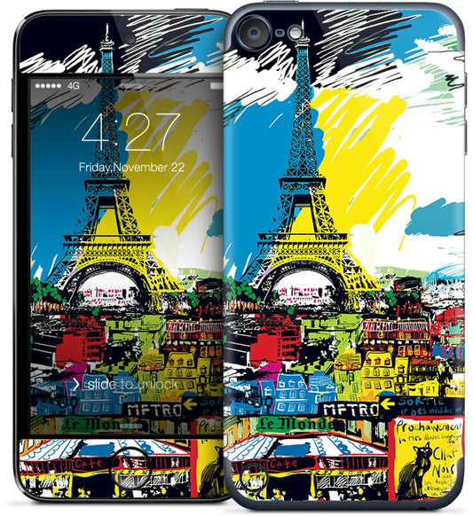 Paris Skyline iPod Skin