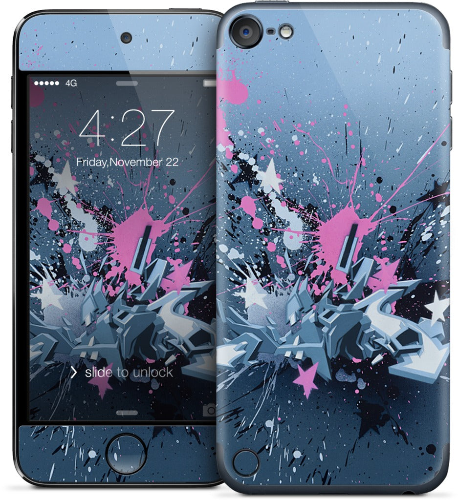 Fancy Explosion iPod Skin