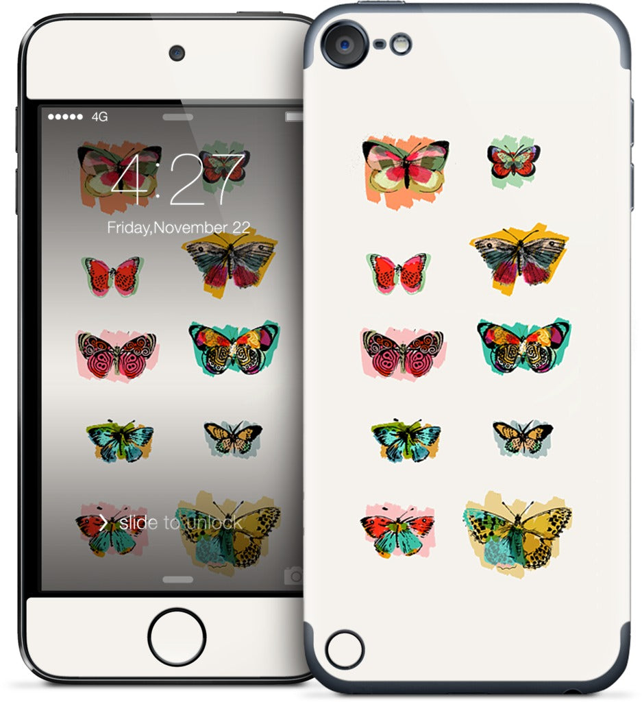 Papillons iPod Skin