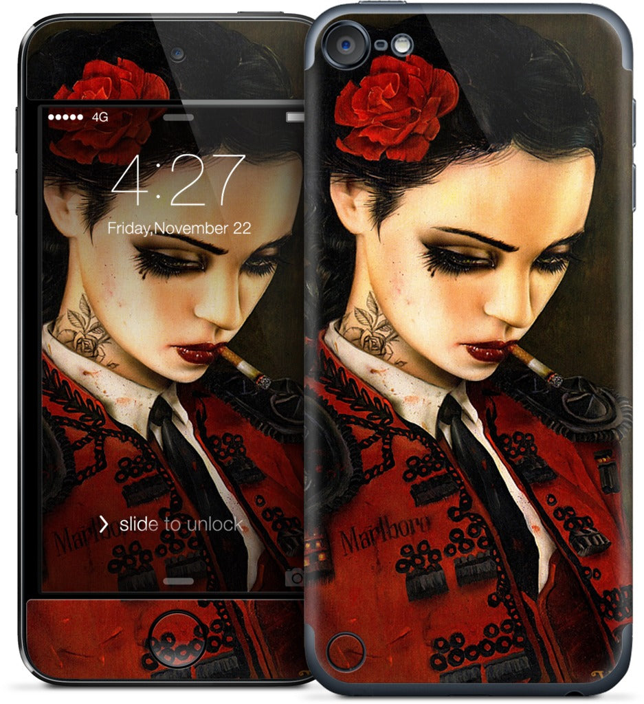 Bull Fight Her iPod Skin