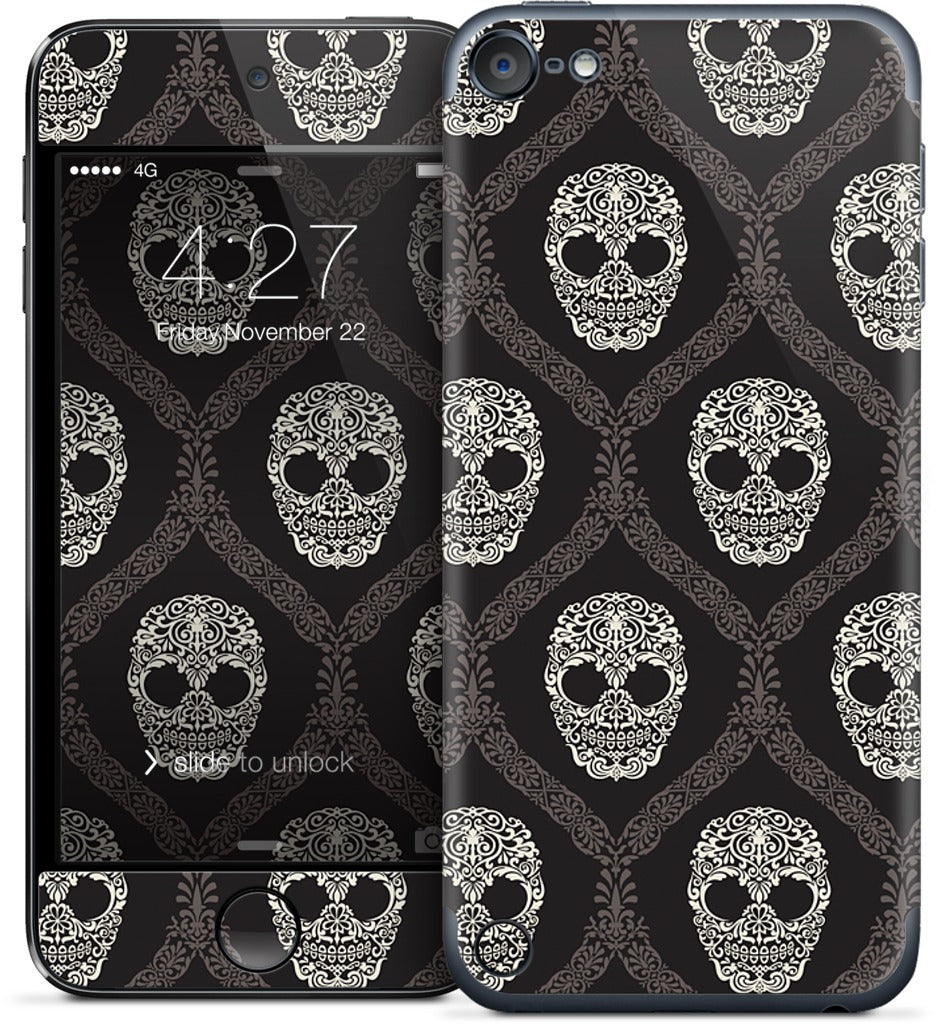 Skull Damask iPod Skin