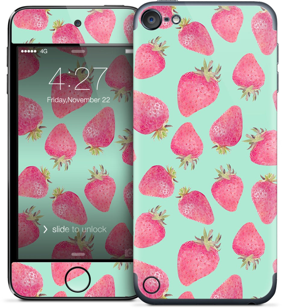 Strawberry iPod Skin