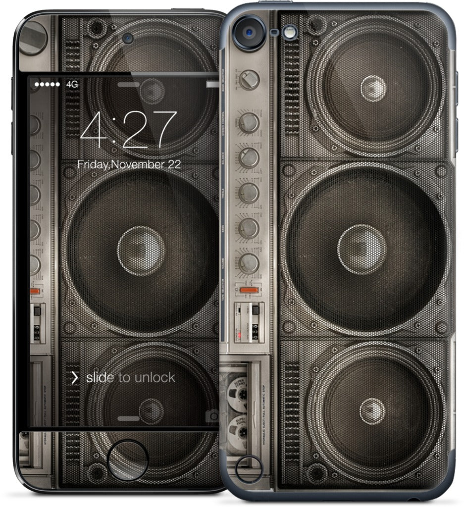 Boombox iPod Skin