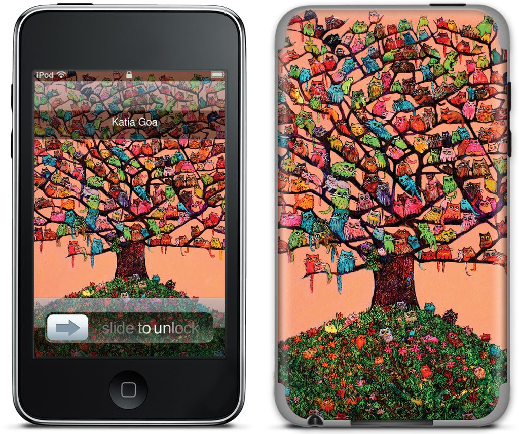 "Meau Tree" iPod Skin