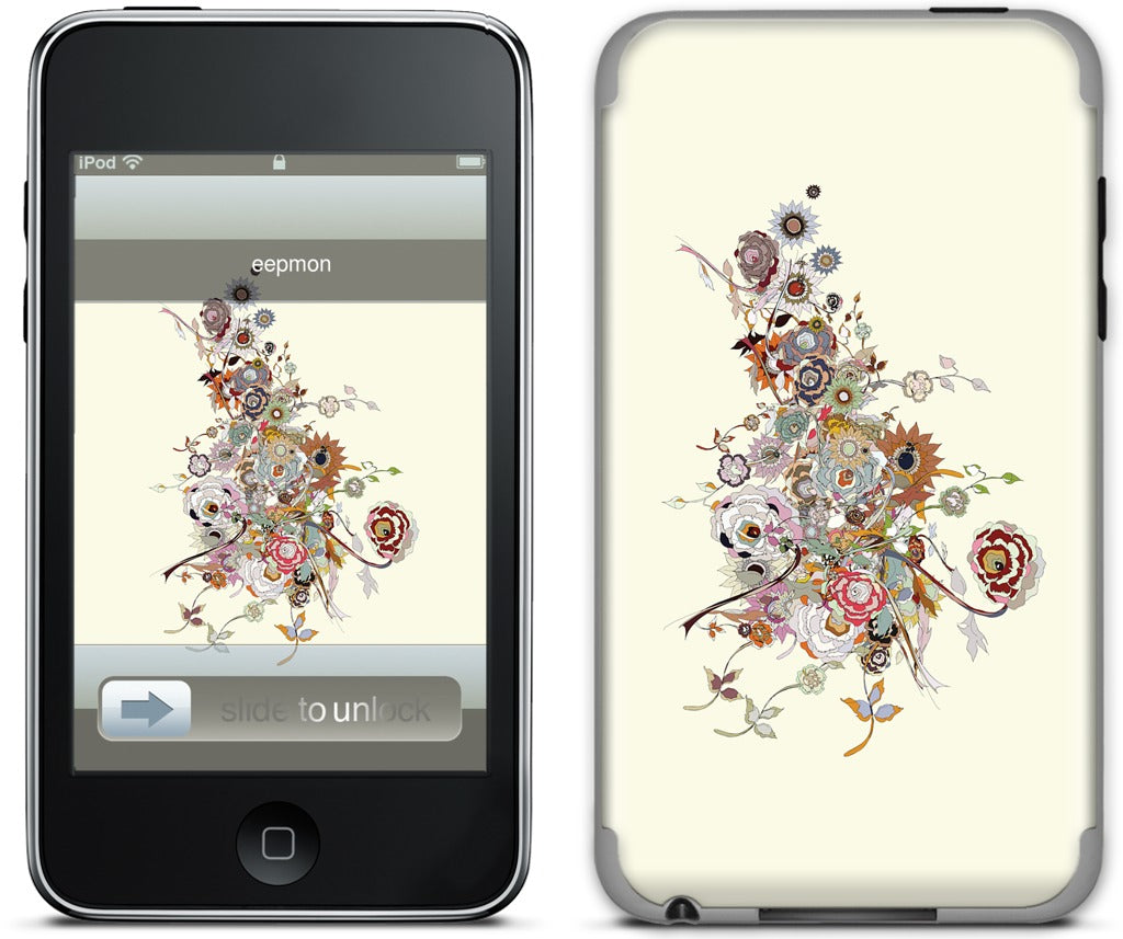 Chaos Bloom Spring Irritation iPod Skin