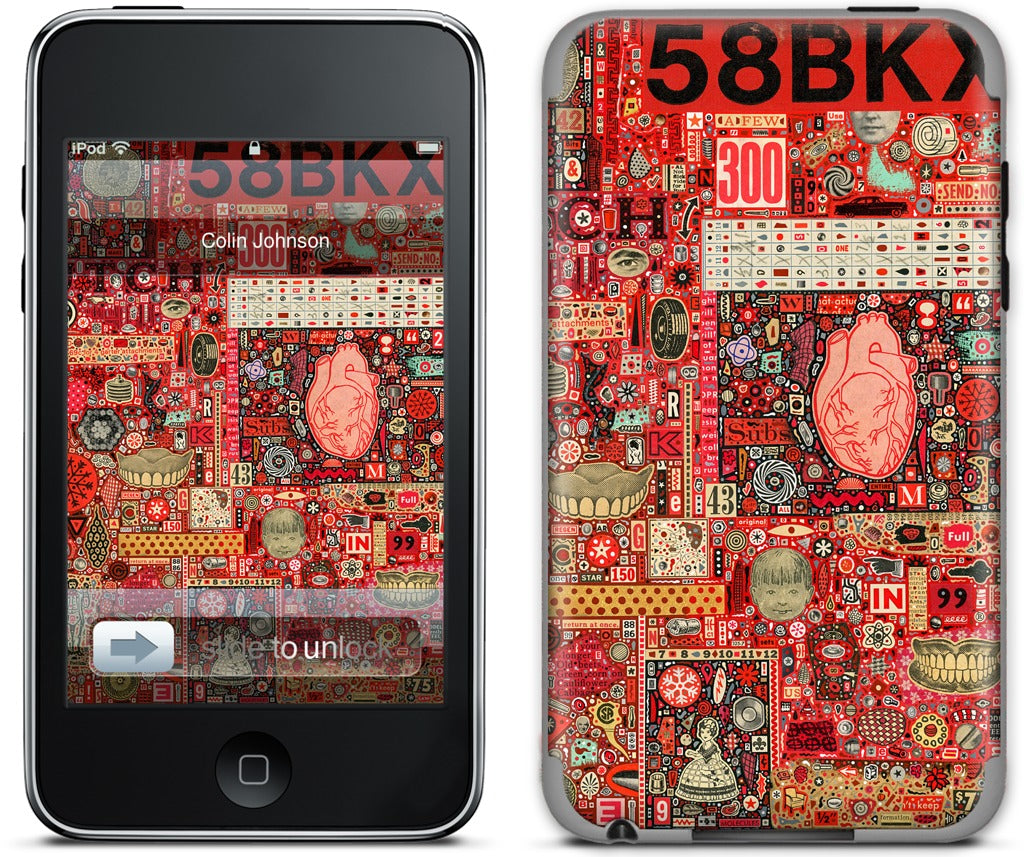 Big Numbers - Heart and Teeth iPod Skin
