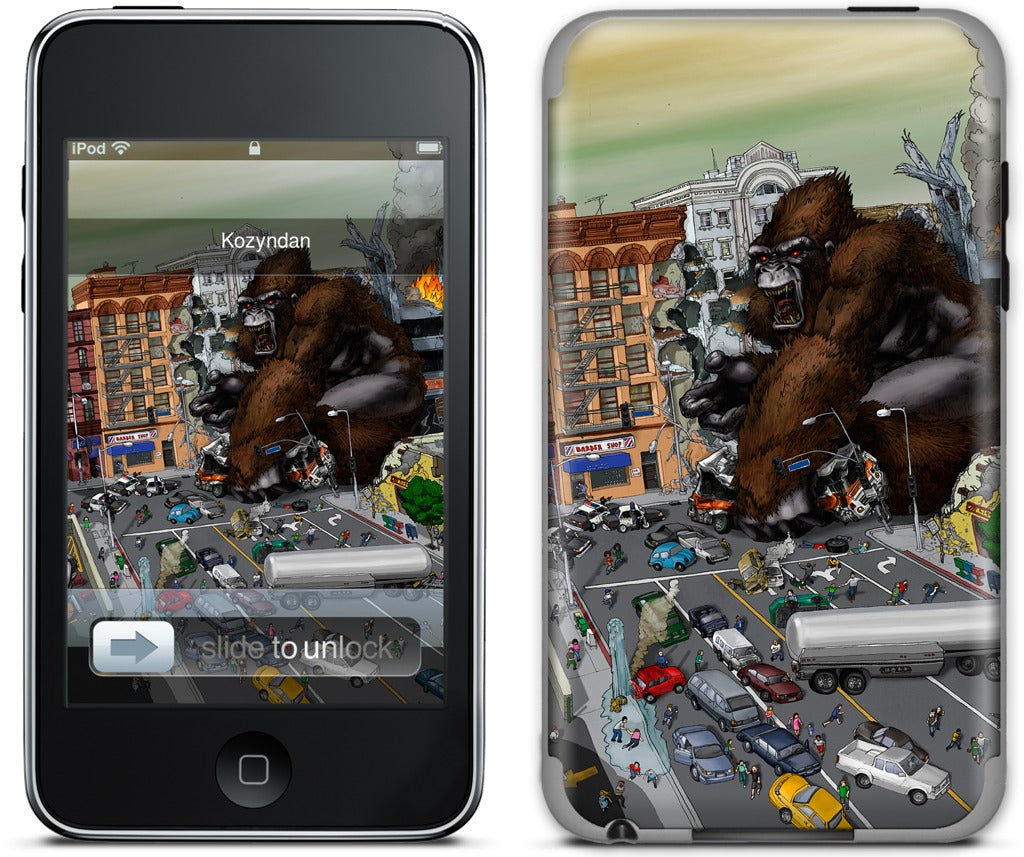 War Of The Monsters iPod Skin