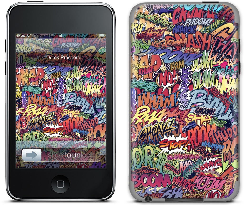 Action Packed iPod Skin