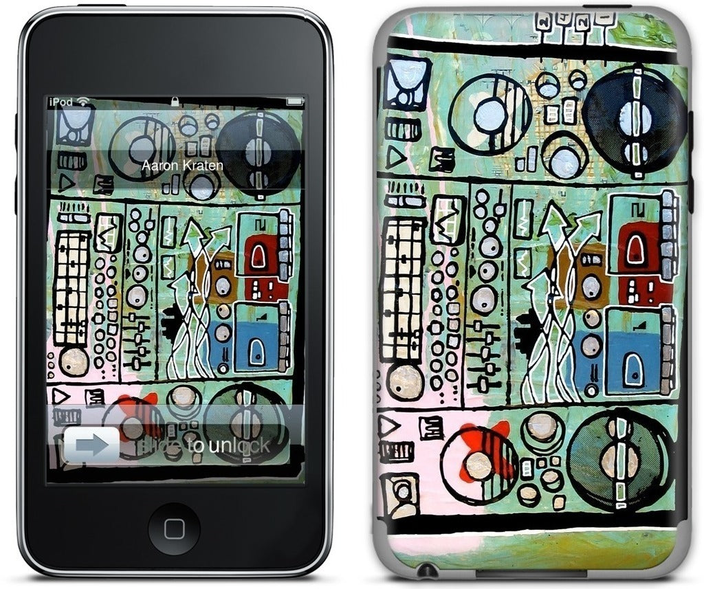 Ghetto Blaster iPod Skin
