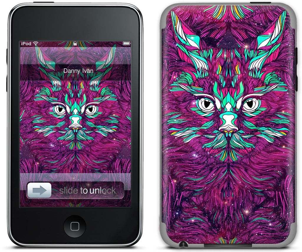 Space Cat iPod Skin