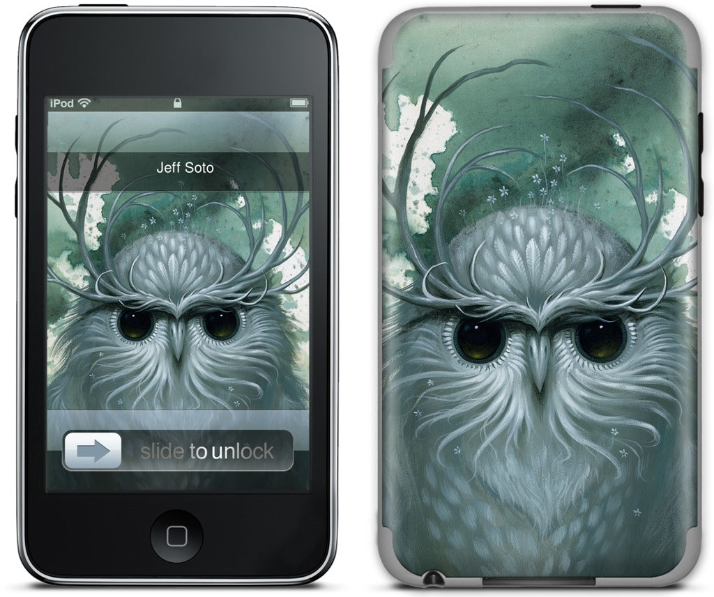 Snow Owl iPod Skin
