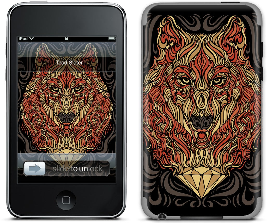 The Lone Wolf iPod Skin