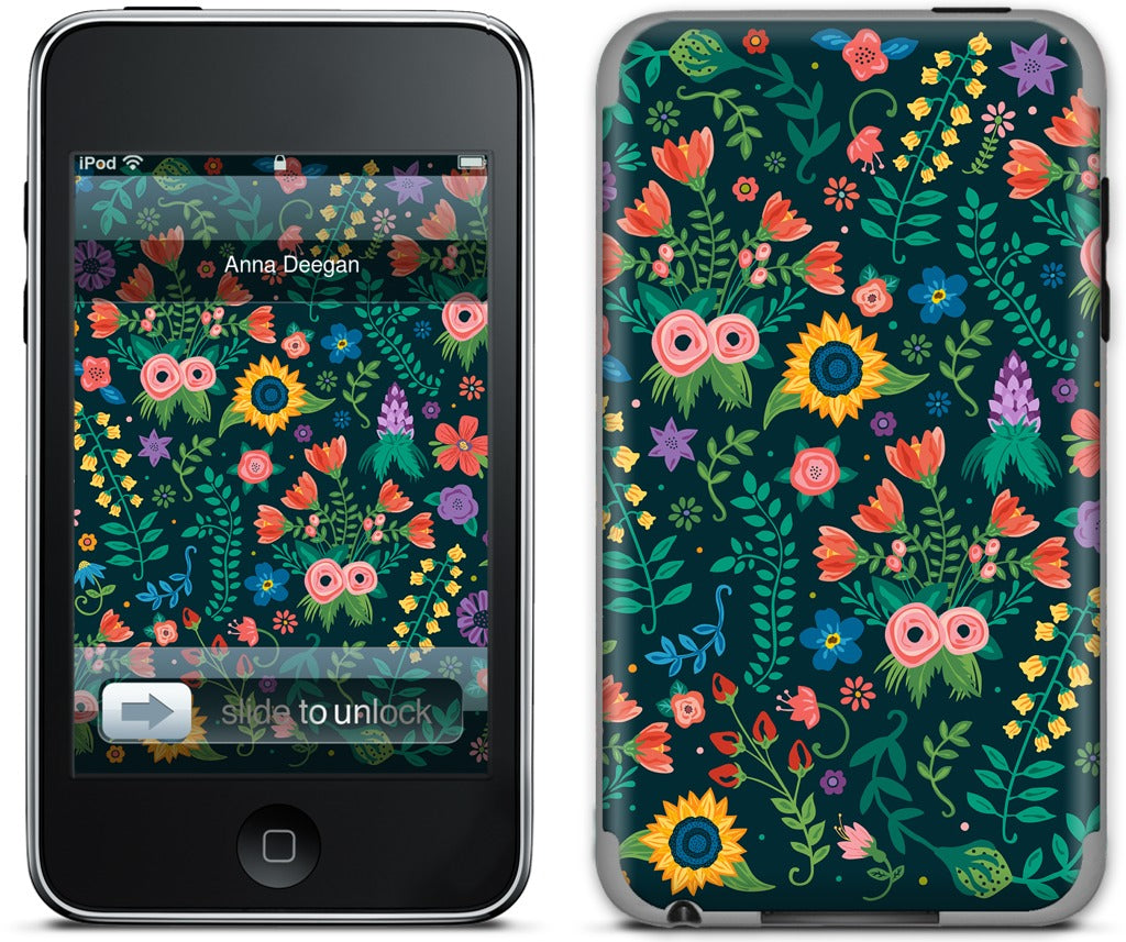 Floral Heart iPod Skin