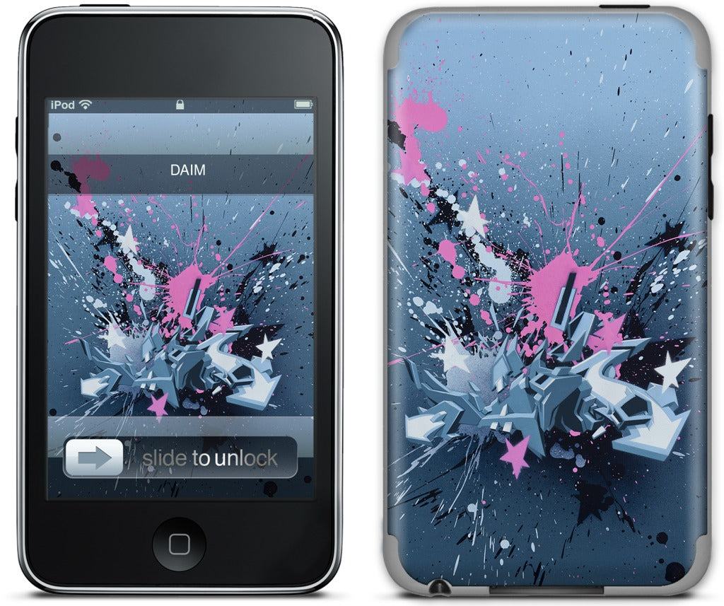 Fancy Explosion iPod Skin