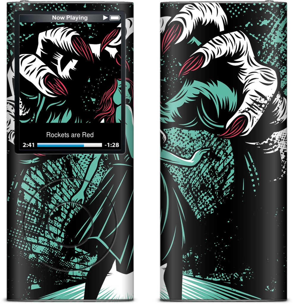 Molly vs The Zombie iPod Skin