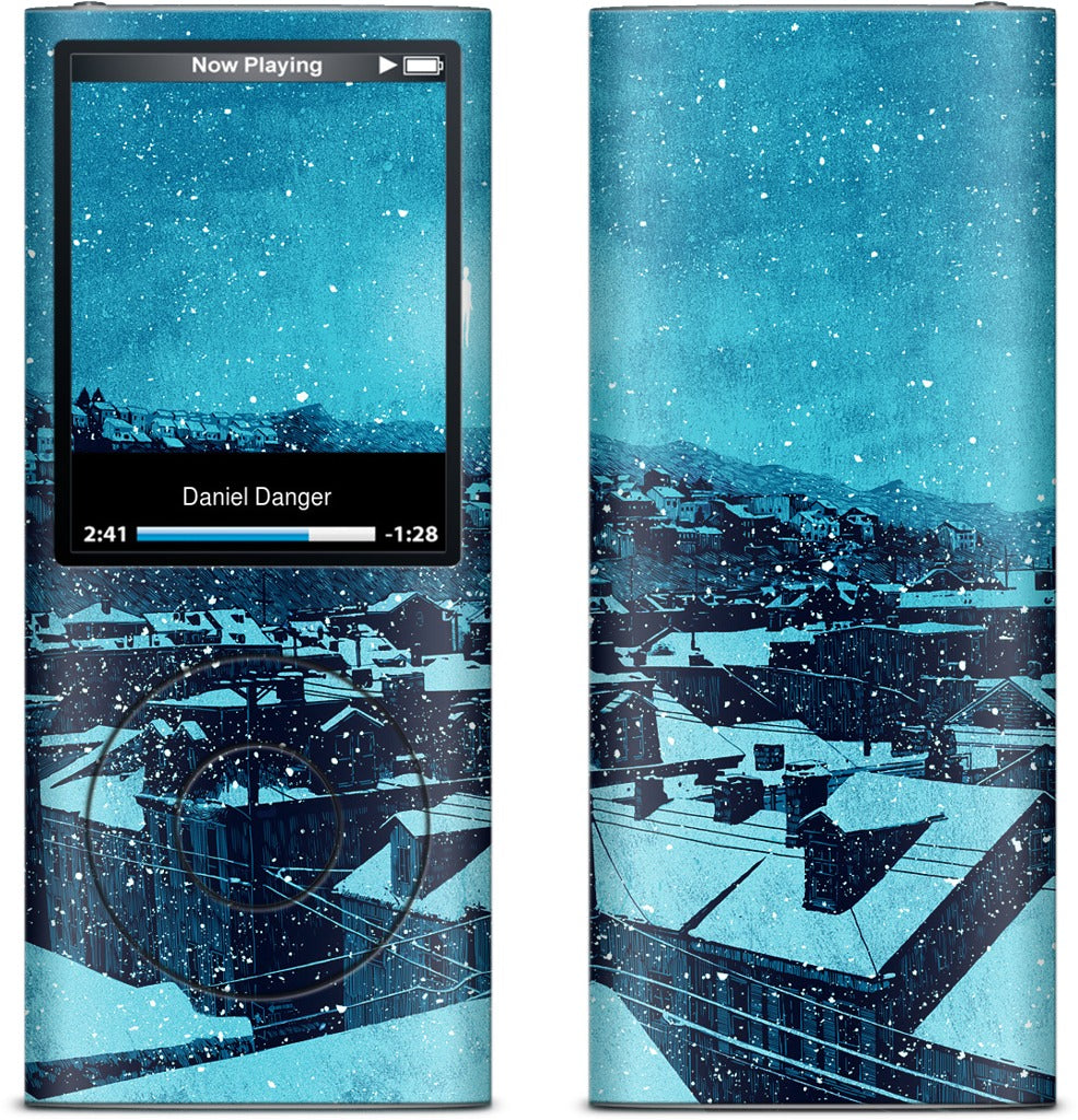 "we wait out the storm, and i am floored" iPod Skin