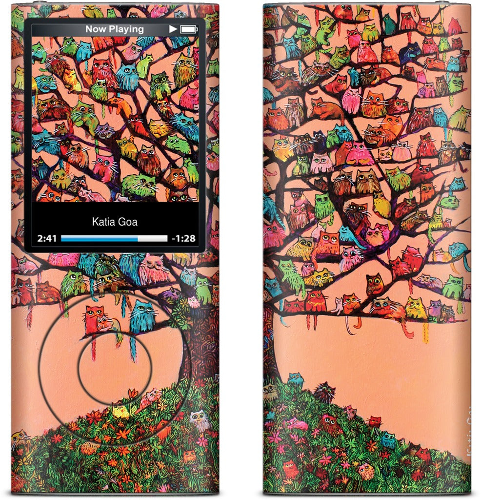 "Meau Tree" iPod Skin