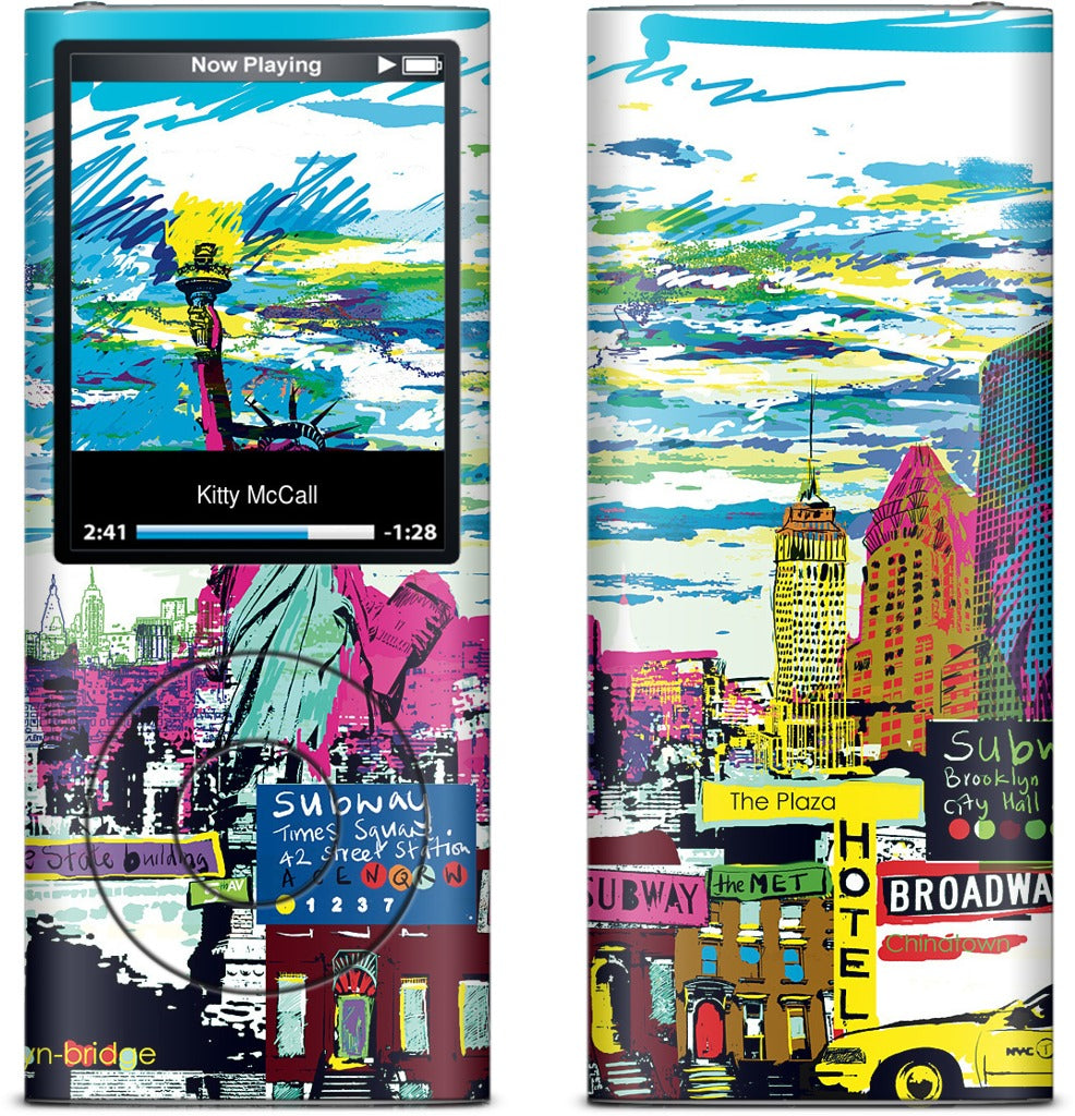 New York Skyline iPod Skin