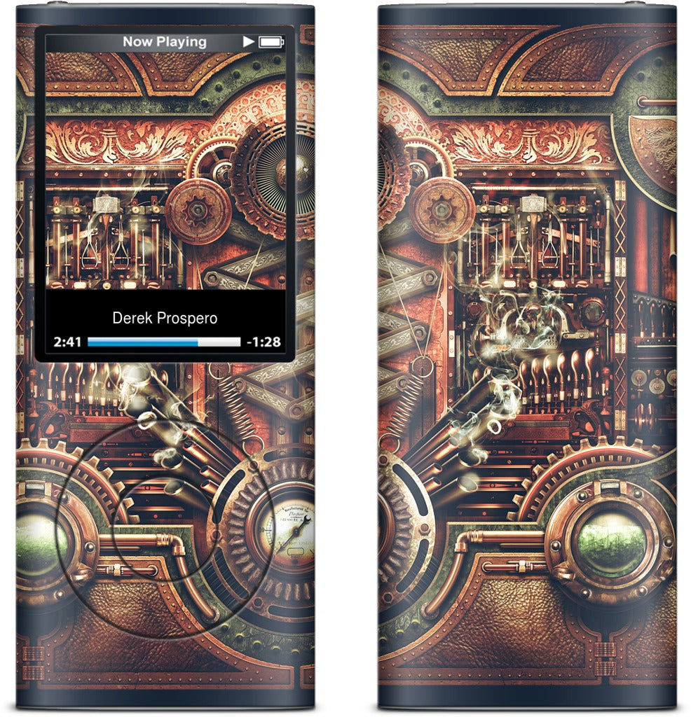 Steampunk Motherboard iPod Skin