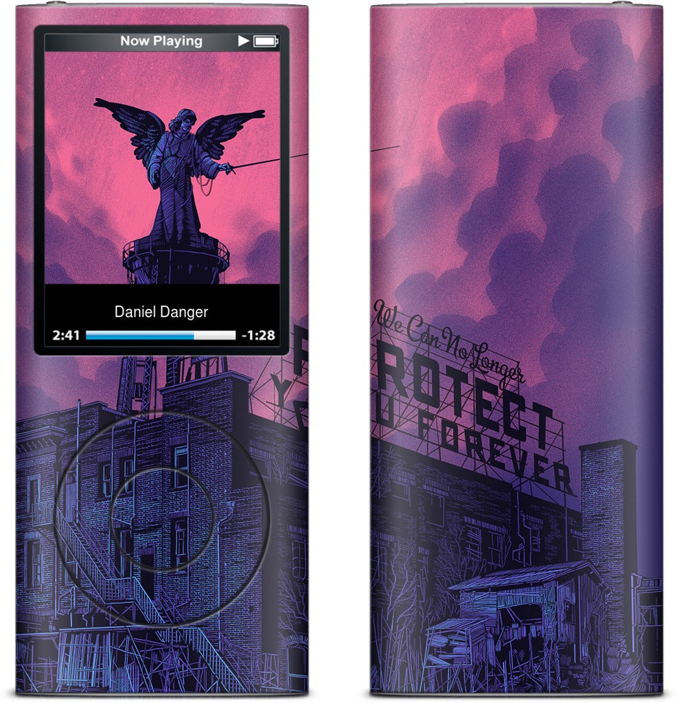 We Can No Longer Protect You iPod Skin