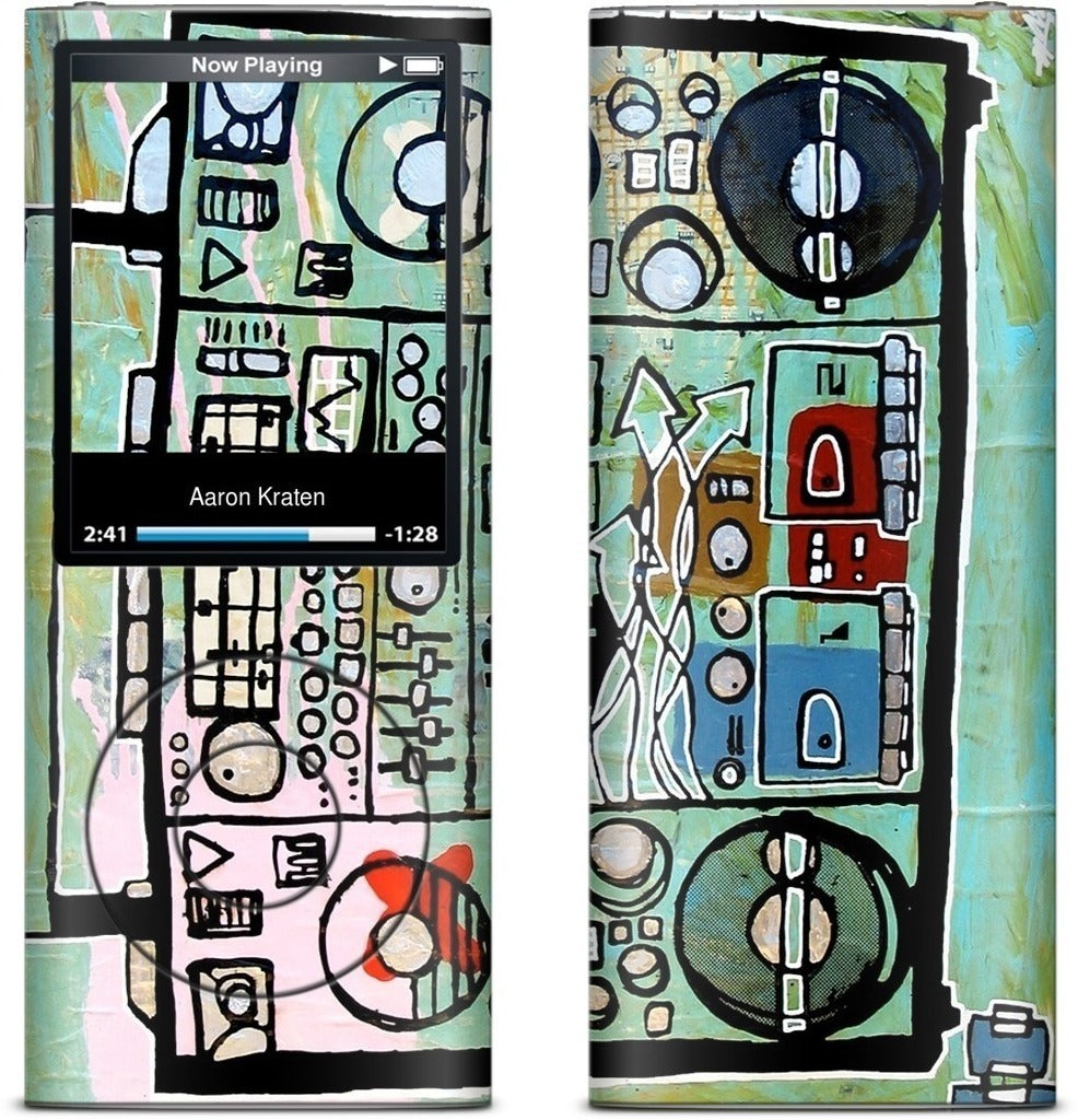 Ghetto Blaster iPod Skin