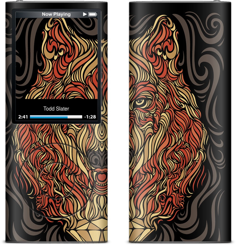 The Lone Wolf iPod Skin