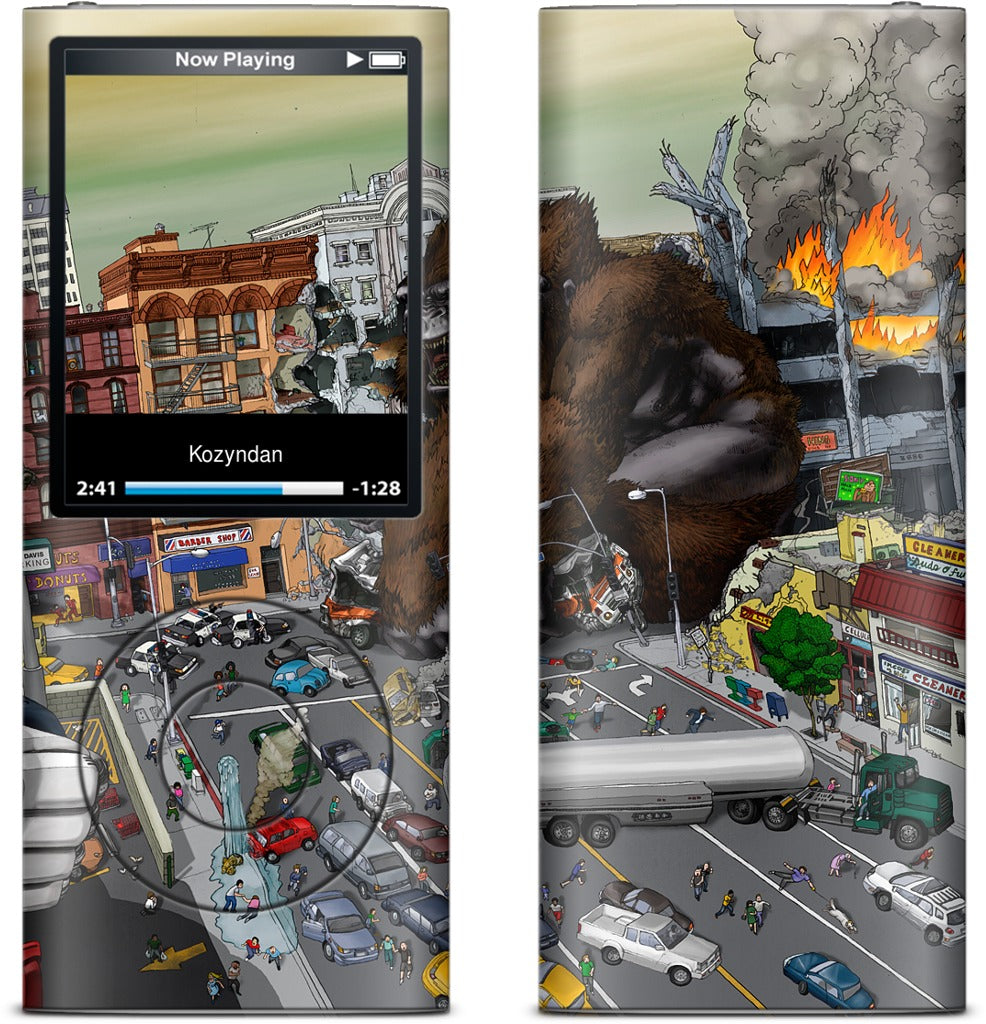 War Of The Monsters iPod Skin