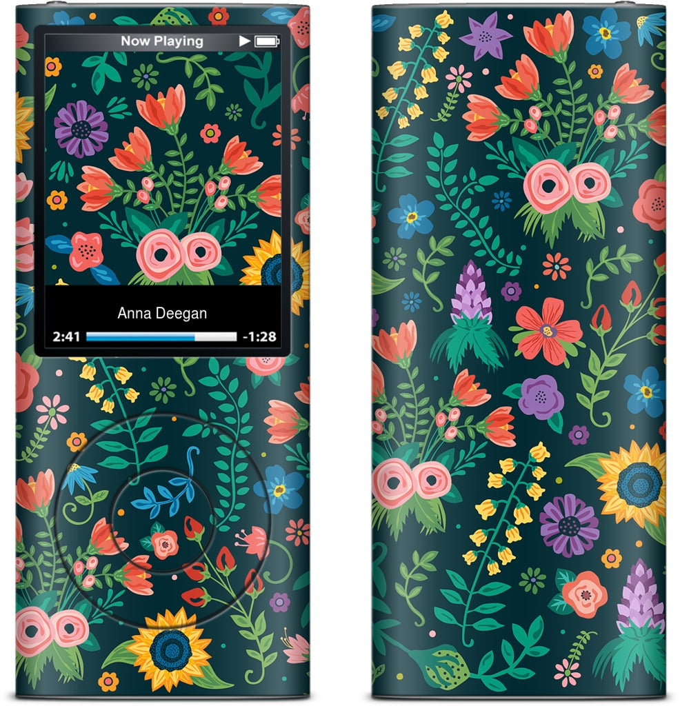 Floral Heart iPod Skin