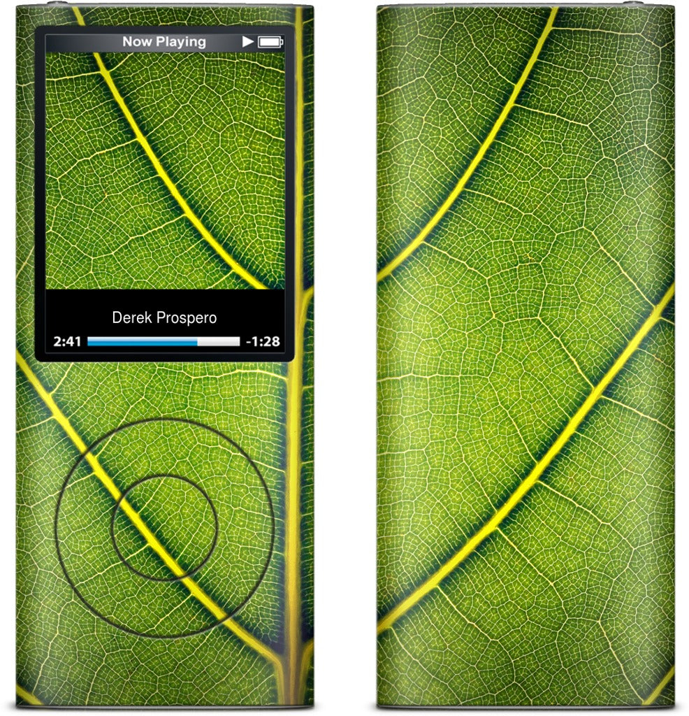 Loose Leaf iPod Skin