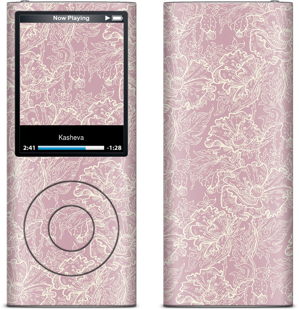 Poppy iPod Skin