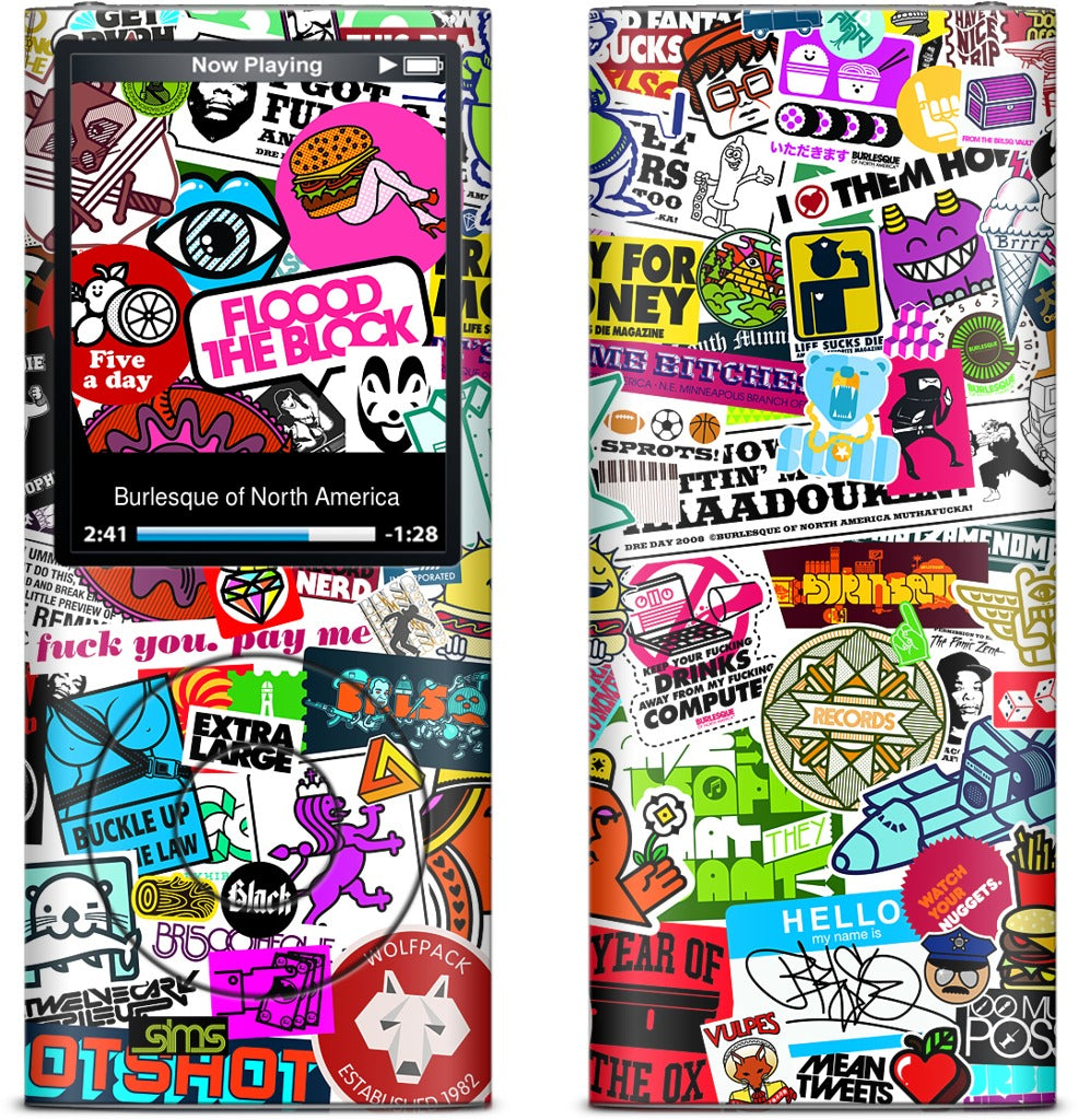 Too Much Everything iPod Skin